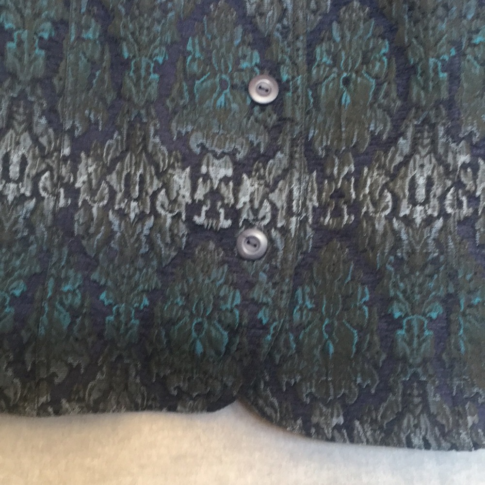 Erin by Erin London 3X Brocade Type Fabric Career Fully Lined Classic Jacket - Picture 3 of 10